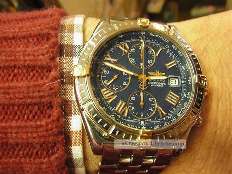 Breitling Pilotband Gold 